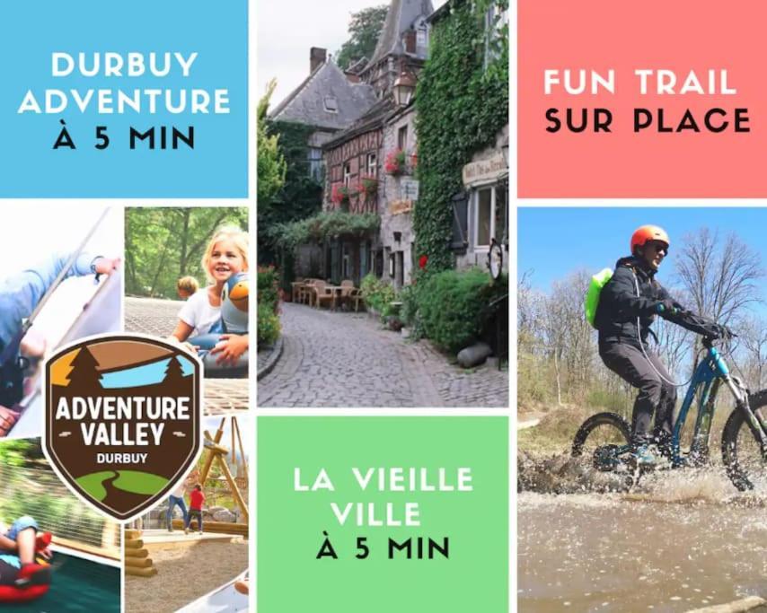 Appartement Durbuy Avec Piscine Et Activites ภายนอก รูปภาพ